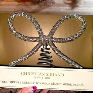 Christian Siriano VIRAL bow tree topper